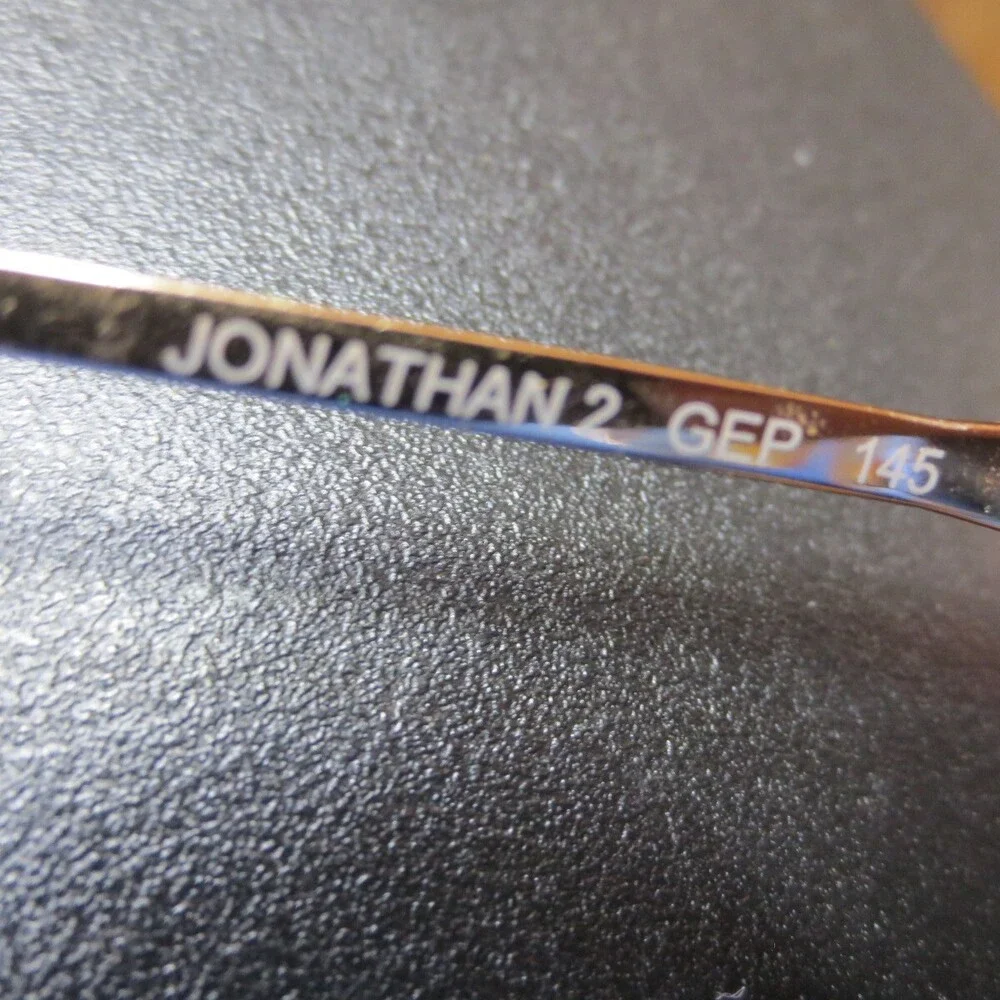 Marchon Jonathan 2 Sunglasses Frame Men Polished Gold Full Rim Aviator 58-16-145 - Picture 6 of 8